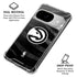 NBA Atlanta Hawks Black Animal Print Google Pixel 10 Clear Case